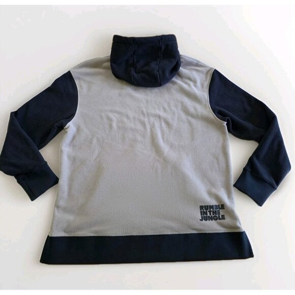 Under Armour Hoodie Mens XXL Gray Black Coldgear Muhammad Ali Rumble In Jungle - Picture 14 of 16